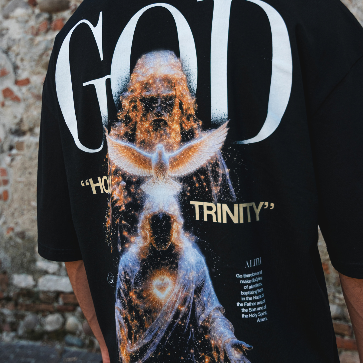 SANTISSIMA TRINITÀ T-Shirt Croppata