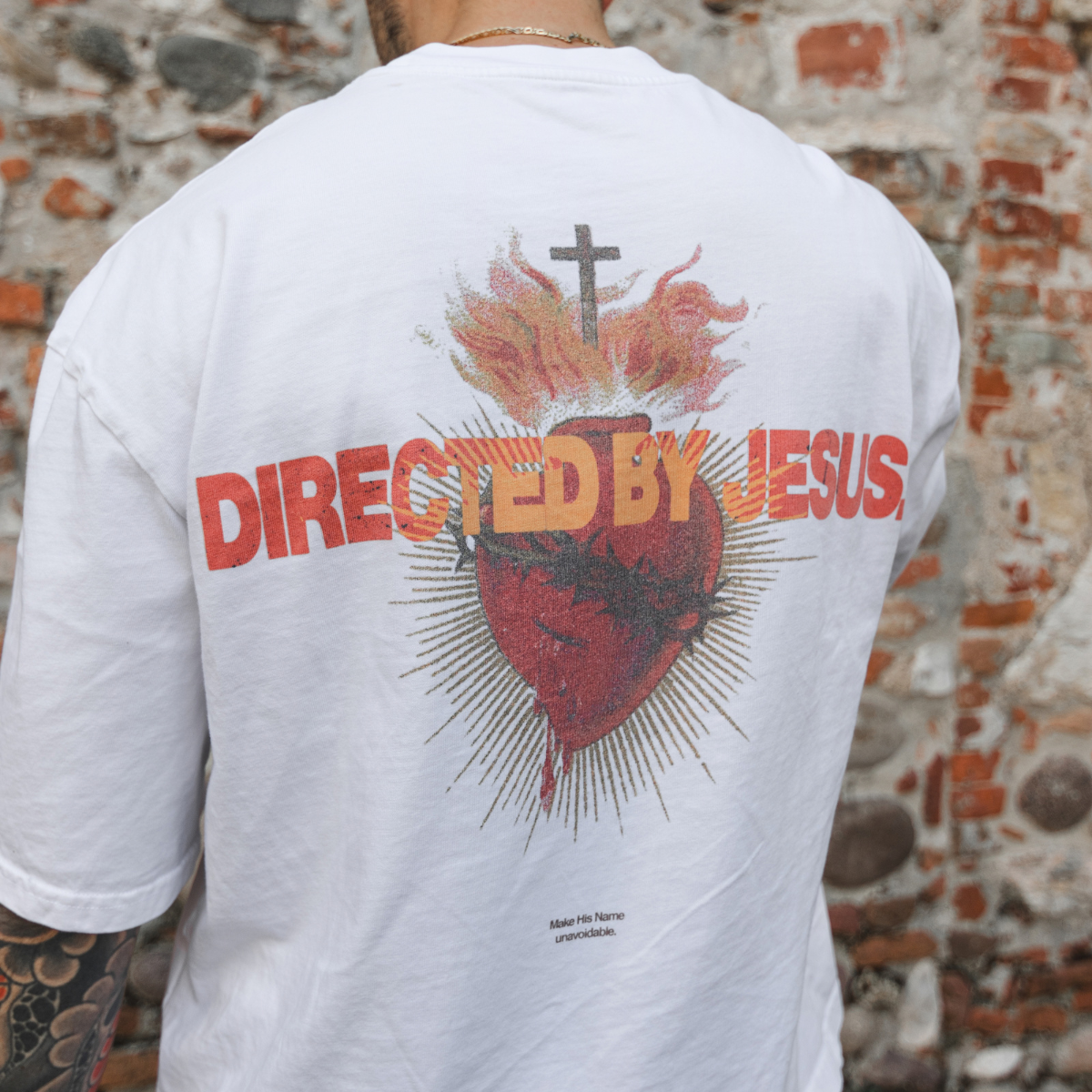 Sacred Heart Cropped Tee
