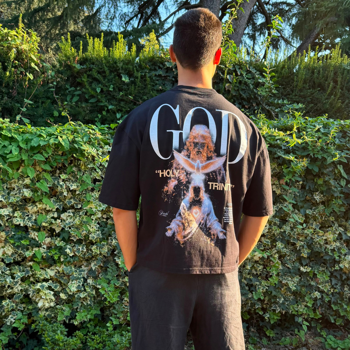 SANTISSIMA TRINITÀ T-Shirt Croppata
