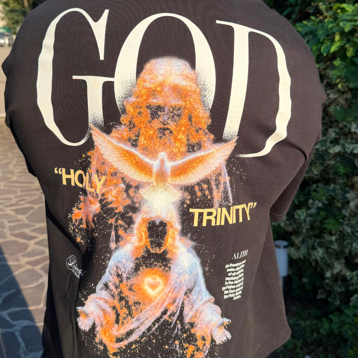 SANTISSIMA TRINITÀ T-Shirt Croppata