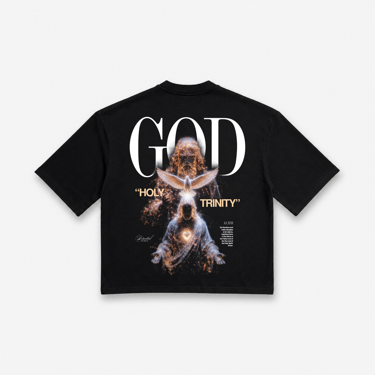 HOLY TRINITY Cropped Tee